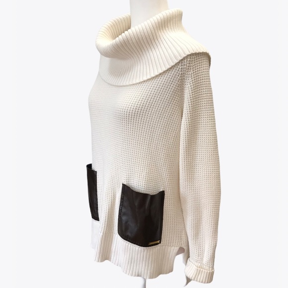 Michael Kors Vegan-Pockets Turtleneck Sweater - M - Picture 11 of 16